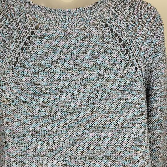 Talbot's Roll Neck Chunky Weave Long Sleeve Sweater Top Size XS - Picture 8 of 10